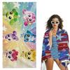 Cute Catch Teenieping Beach Towel Premium Microfiber Towel Quick Dry For Pool Swimming Outdoor Universal Bathroom Accessories
