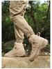 Men's Anti-slip Tactical Hiking Boots - Large Sizes 45-47 for Desert and Winter Mountaineering.