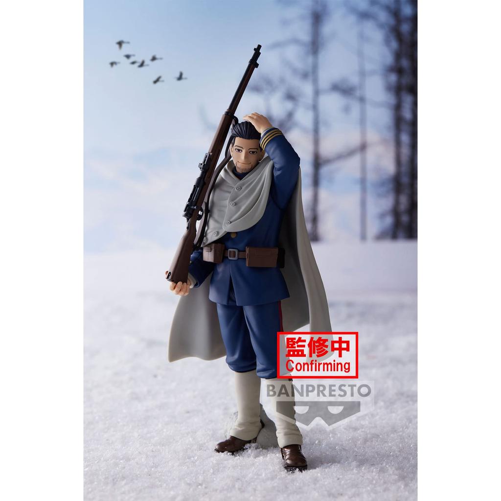 BANPRESTO Zlatá figurka Kamuy Ogata Hyakunosuke