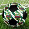 Rapid Vienna Soccer Ball Colorful All Ages Machine Stitched PVC Competition Ready Durable High-Bounce.SIZE5