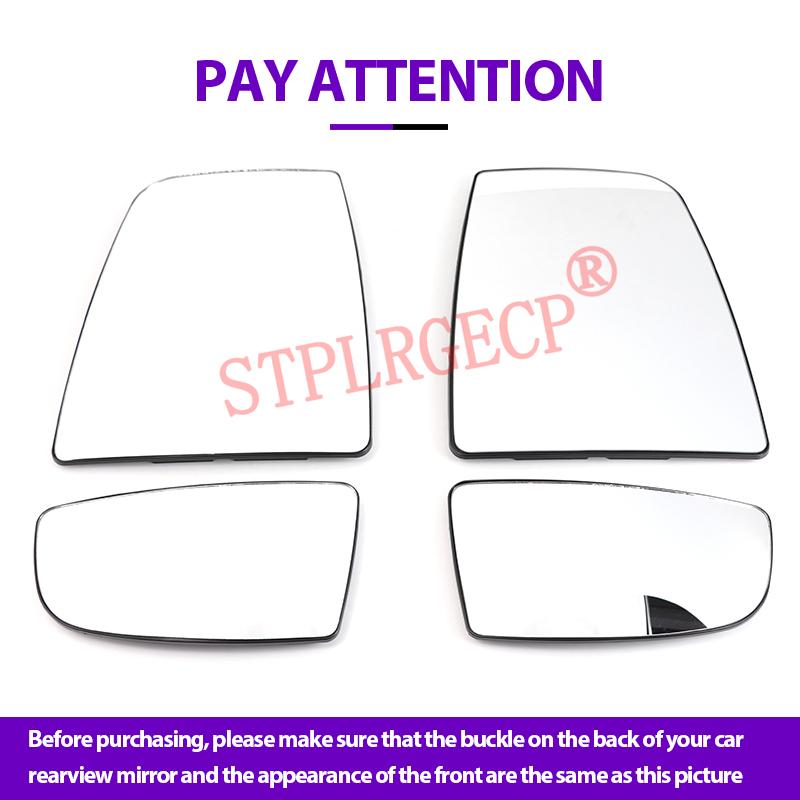 Auto Car Left Right Hand Side Door Wing Reaview Mirror Glass Heated Replacement for Ford Transit T-150 T250 T350 2015-2025