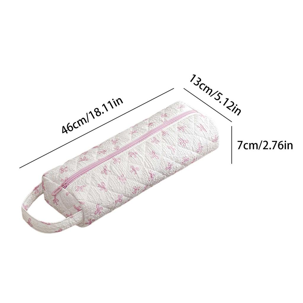Quilted Travel Storage Bag Shockproof Padded Portable Hair Tools Bag Large Capacity Hair Straightener Container for Home Storage