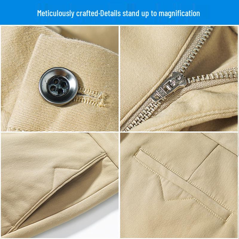 Herren Stretch Slim Fit Straight Leg Hose - Modische, vielseitige Freizeitbekleidung