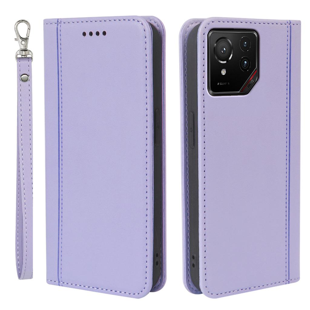 HX01 For Asus ROG Phone 9 5G Wallet Case Magnetic Closing PU Leather Phone Cover