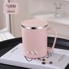 304 Stainless Steel Double-Layer Anti-Scalding Tape Cover Mouthwash Cup Coffee Cup Tea Cup Printable Gift