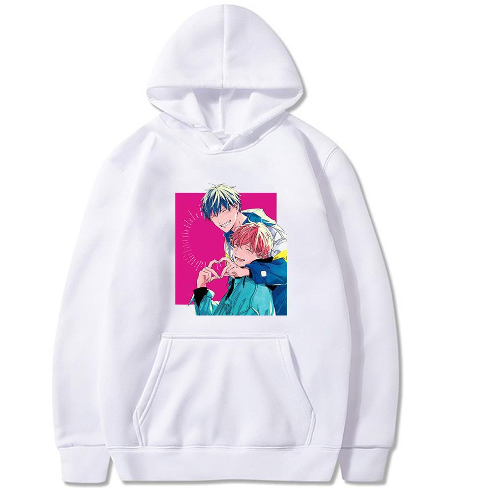 Banana Fish Autunm Winter Printed Men Hoodie Brand Hoody Y2K Clothes Vintage Fashion Casual Unisex Long Sleeve Pullovers