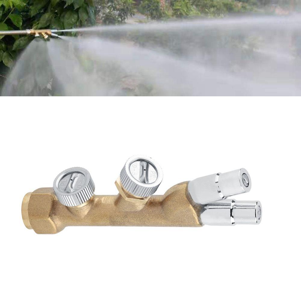 With 4 Nozzle Irrigation Sprayer Nozzle M14 X 1.5mm Thread Spray Machine Nozzle Field Spraying