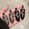 Korea Stil Glitzer Diamant Stern Haarspangen Nahtlose Haarspange Retro Mode Pony Haarspange Haaraccessoires Essigsäure Make-up
