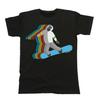 SNOWBOARD Dude T-Shirt Mens Womens Tees Top Mens  Gift Christmas Snowboarding Board Funny