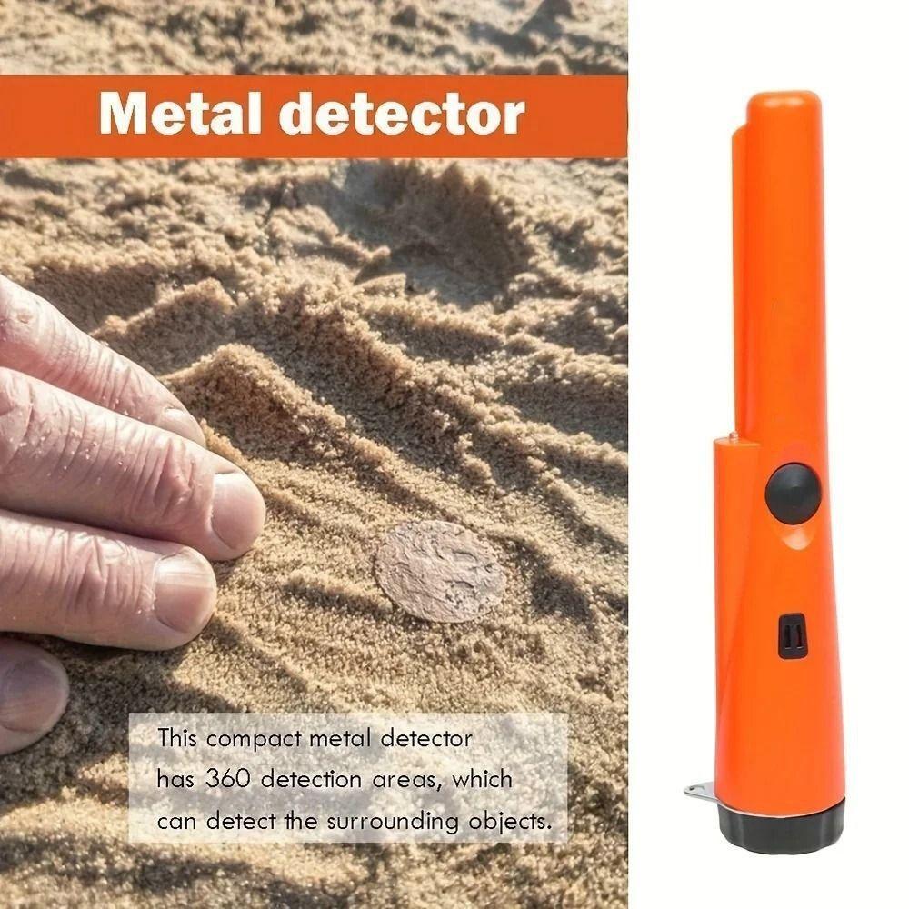 High Sensitivity Metal Detector With LED Lights Metal Gold Tester  Underground