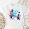 K-pop Demon Hunter Children's Cotton T-shirt for Girls - Sports Shirt - 2026 New Summer Short-Sleeved Casual Top - A-Z Letters