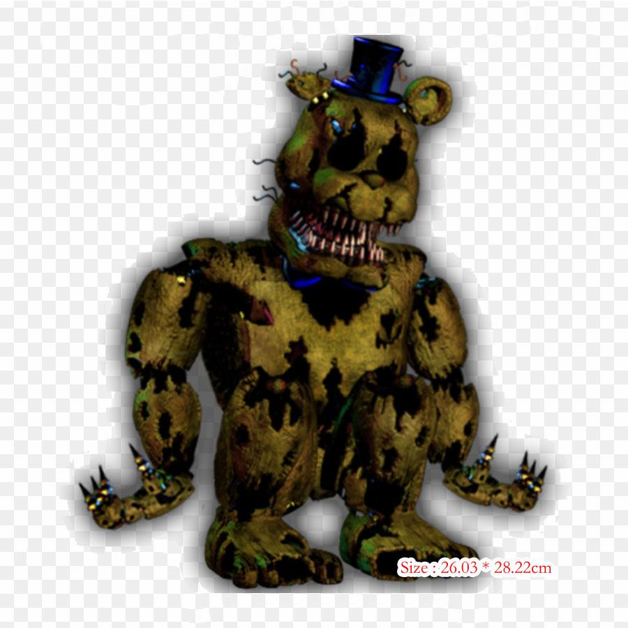 

Five Nights At Freddy s 4 Мультфільм Walk Cycle Пригладжування для одягу Сумка для футболок Наклейки для передачі тепла Нашивки для прасування