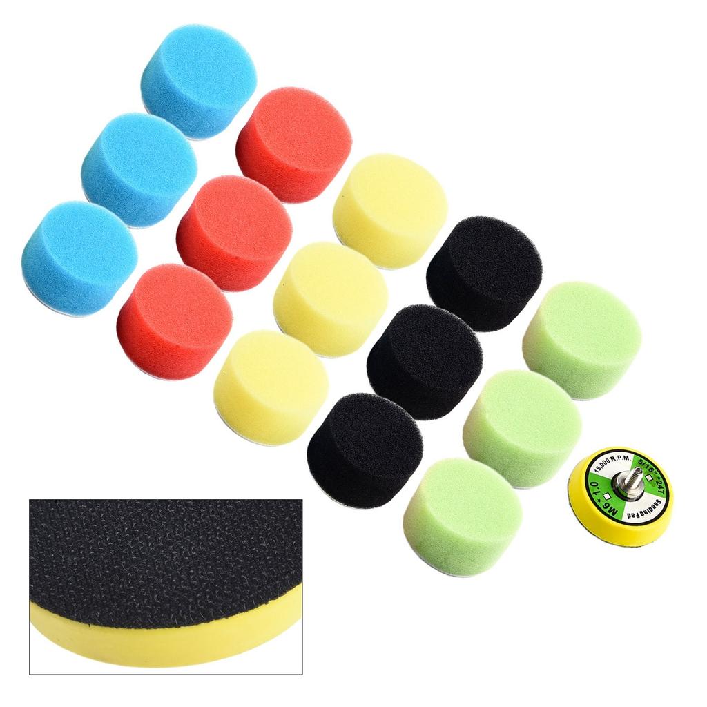 50mm/2\" Flat Buffing Pads Car Accessories Car Wax Buffer