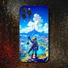 The Legend of Z-Zelda Phone Case For iPhone 16,15,14,13,12,11 Plus,Pro Max,XS,X,XR,SE,Mini,8,7,Soft Silicone Black Cover