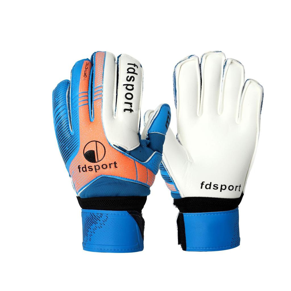 Updated Latex Mens Soccer Goalkeeper Gloves Professional Football Protection Keeper Gloves Adult Soccer Goalie Training Gloves