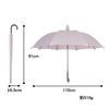 Plain Slide Cover Automatic ASU28JP65 Umbe+ Umbrella, Pink, 65cm,