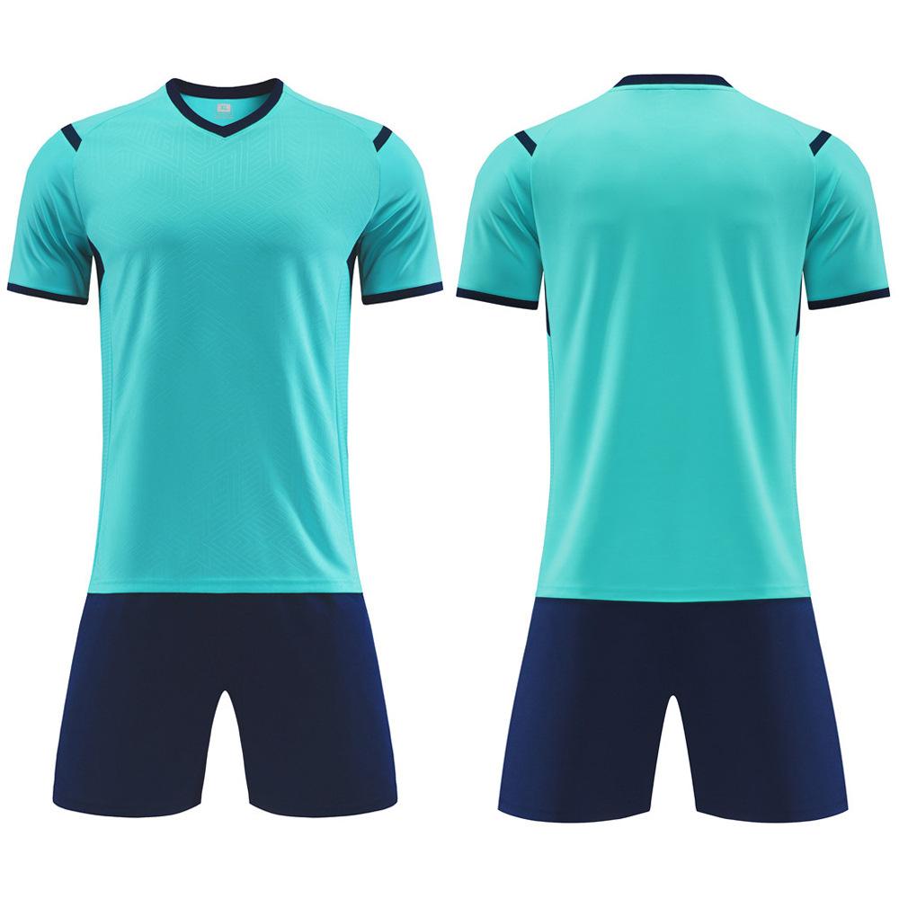 Wholesale 2025 Children's Football Jersey Set, Primary School Football Training Jersey, Boys and Girls Competition Printed Jersey