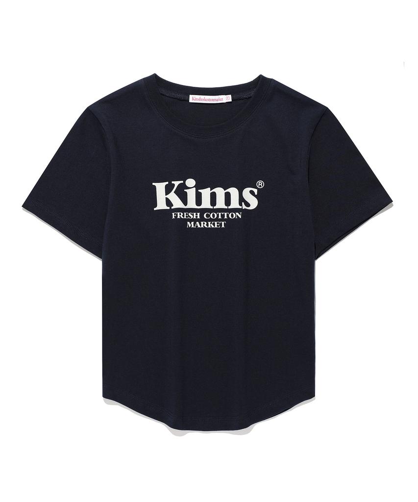 Kimseupeulesikoteunmakes Kim'S Bomb Logo T-Shirt Navy