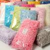 20g Vibrant Crumpled Raffia Paper Filler DIY Wedding, Party, Gift Box, Candy Packaging Decorations Colorful Stuffing for Party Decorations