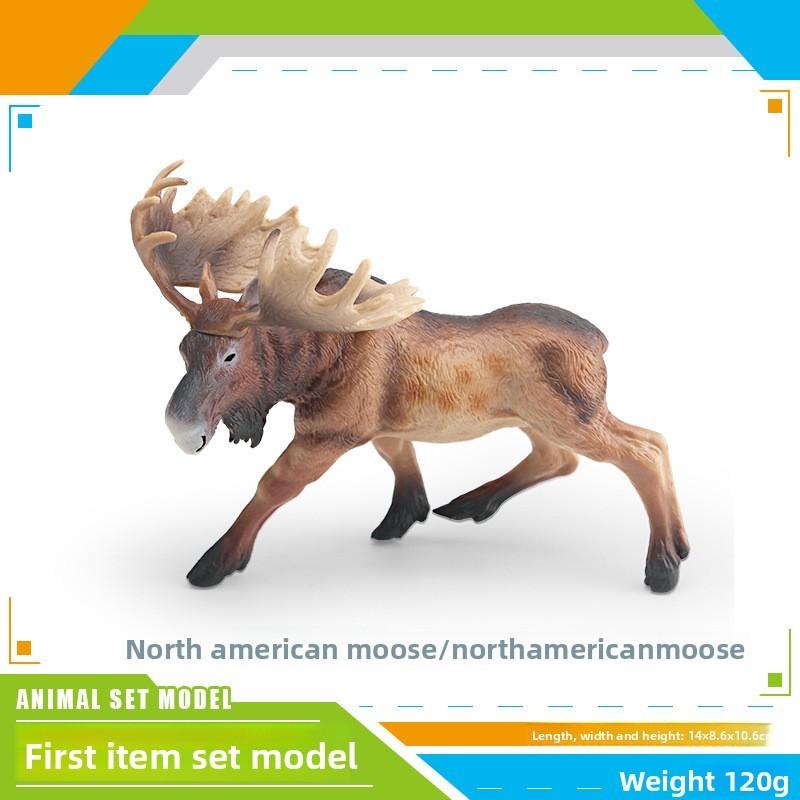 Wildlife Animal Model Set Pvc Camel Giraffe Educational Collectible For Kids Nature Learning