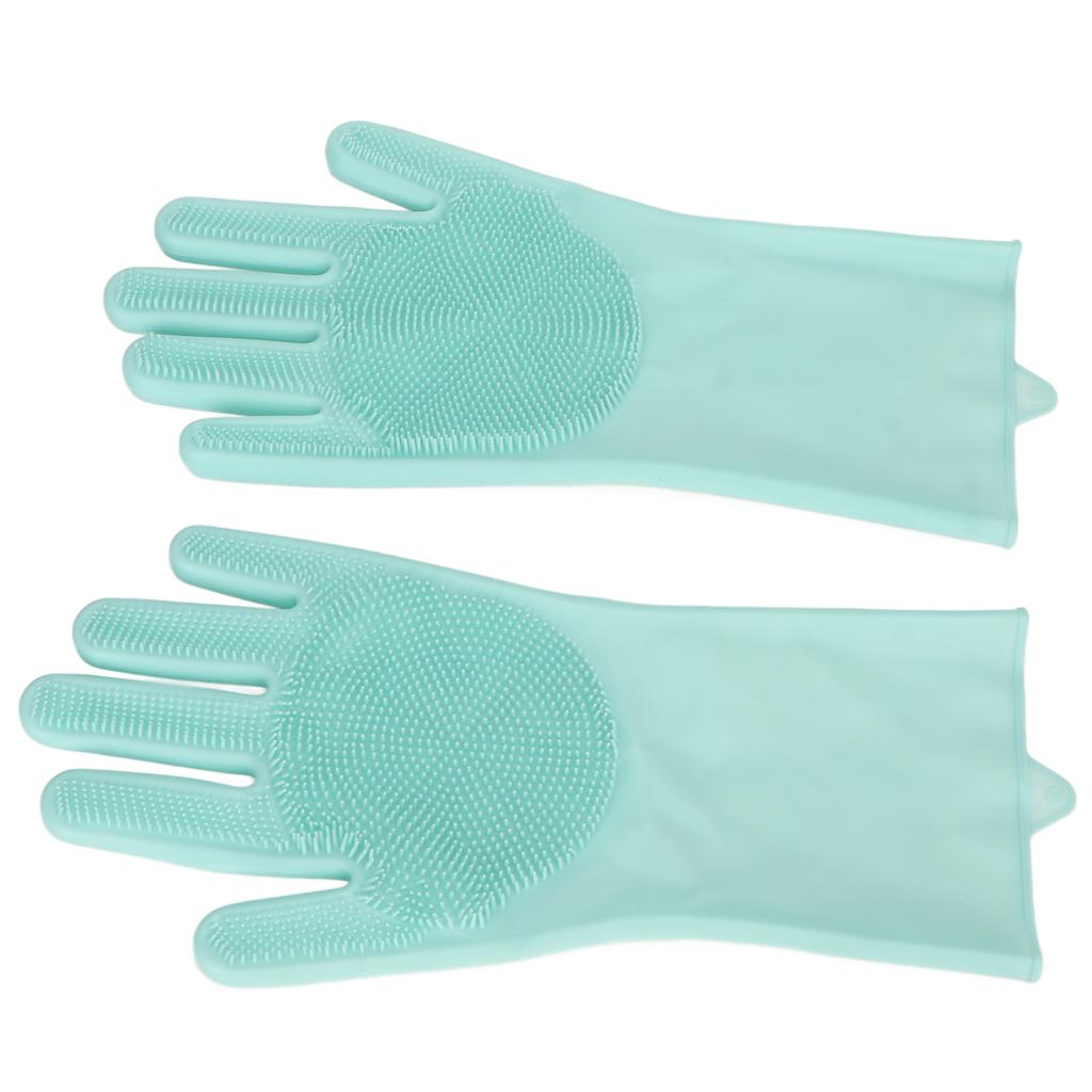 Pet Grooming Gloves Hair Removal Massage Deshedding Silicone Dog Bathing Shampoo Gloves for Dog Cat