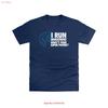 I Run Marathons T Shirt Vintage Washed Fashion Versatile Slightly Top For Everyday Wear Stylish Soft Stretched Homme Casual