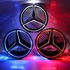 C200 E200 Dla Mercedes Benz dla MERCEDES BENZ Podświetlane Logo Przednie Emblemat Oświetlenie Grillu Odznaka Grillu LED W166 W176 W204 W207 W212 W218
