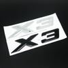 For X3 SDrive XDrive 20i 25i 28i 30i 35i 20d 25d 28d 30d 35d 3D ABS Car Rear Trunk Badge Decal Sticker Emblem Accessories