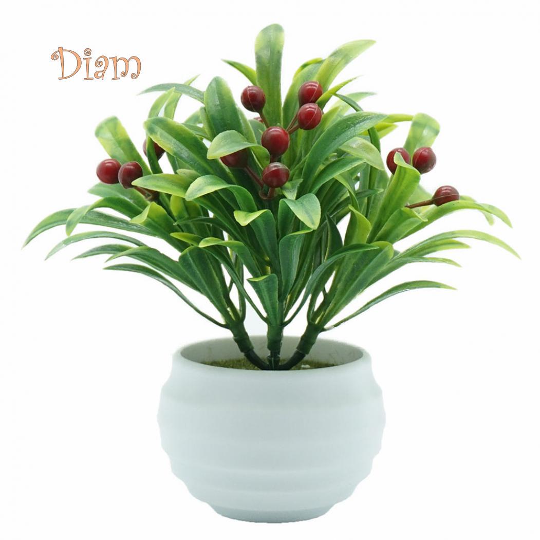 

HOHO цветок ягода бонсай в горшке гостиная сад стол мебель декор красный
