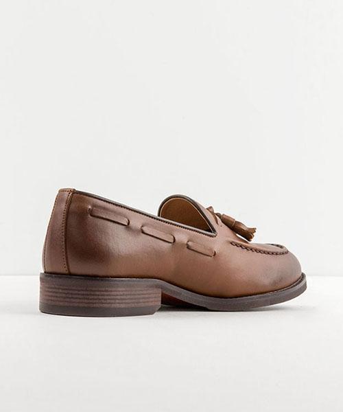 Leatherless #2050 / Tassel Loafers / Brown / For Men