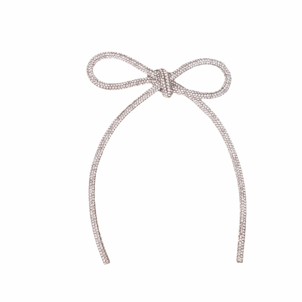 Sparkly Crystal Rhinestone Bow Brooches Sparkling Diamond Brooch Suit Chest Flower