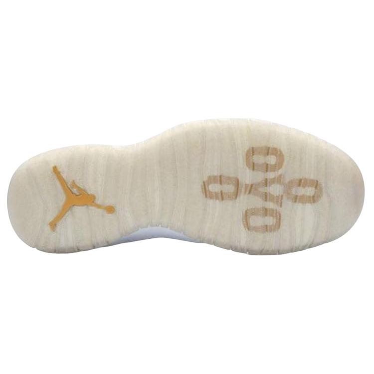 New JORDAN 10 Retro Drake Ovo White 819955-100
