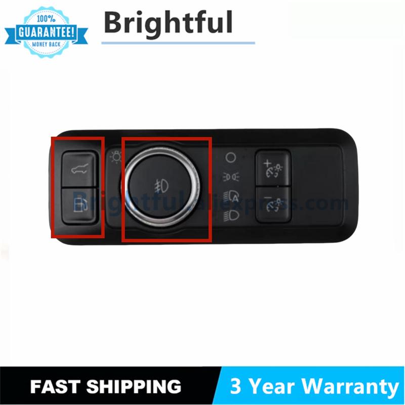 New LB5T-13D061-LCW LB5T-13D061-FCW LB5T-13D061-ECW For Ford Headlight Fog Light Lamp Control Switch Car Accessories LB5T-13D061-ECW