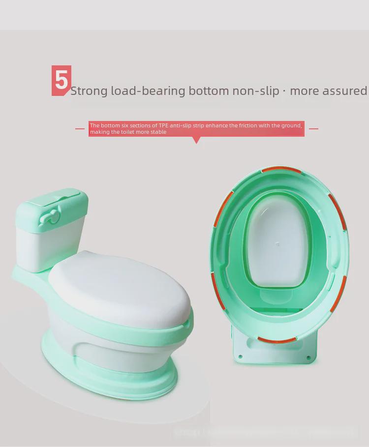 Kids' Potty Training Urinal: Unisex Infant Toilet with Simulation Design