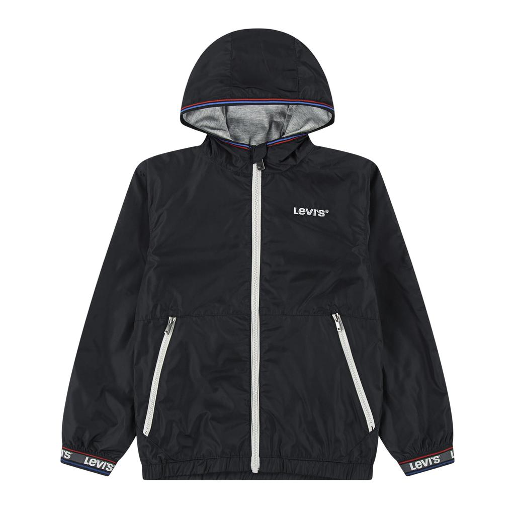 Levis Childrens/Kids Logo Hooded Windbreaker
