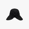 FAIRLIAR GOLF Mesh Big Ribbon Bonnet Hat (Black)