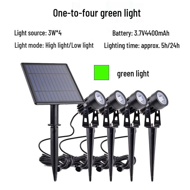 Outdoor Solar Tree Lights: Super Bright, Waterproof Garden, Lawn & Courtyard Spotlights