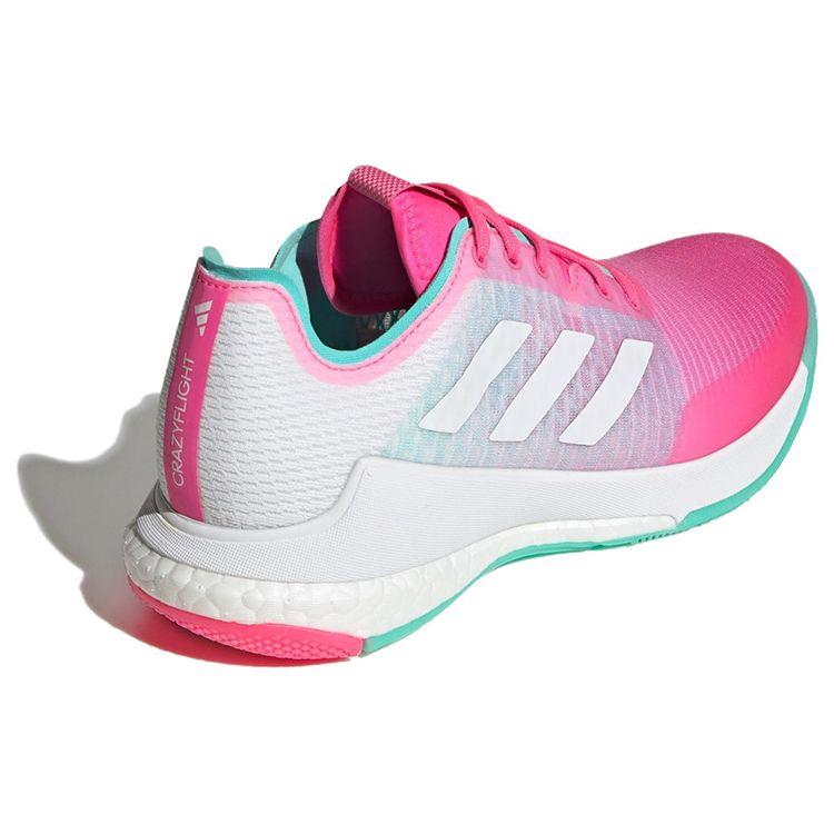Adidas Crazyflight Lucid Pink White Women Sneakers Cloud-White Flash-Aqua HP3339