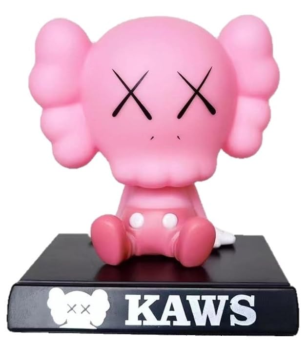 

Фигурка KAWS Companion с качающейся головой, деформированная версия (розовый) розовый