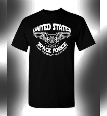 Trump Space Force T-Shirt Funny Make The Galaxy Great Again Trump Shirt MAGA Tee