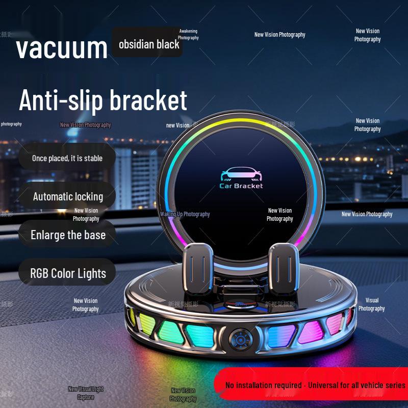 Electric Phone Holder Wireless Charger & Anti-Shake Dashboard Mount Standard