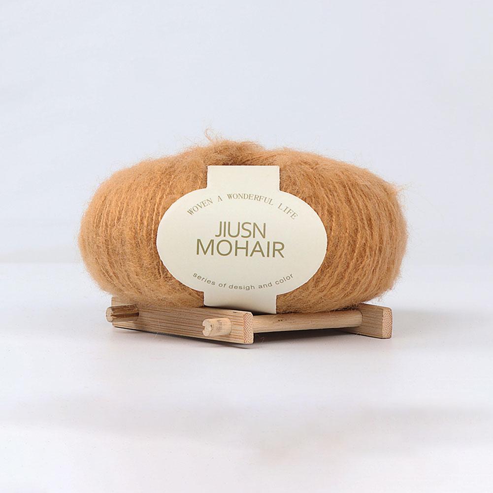 25g Mohair Yarn Extra Soft Warm Baby Wool Crochet Yarn for Hand Knitting Sweater Shawl Scarf DIY Material Supplies