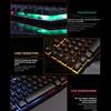 Ruská vstupní metoda USB 104 kláves 3-barevné podsvícení PlayGame Feel Gaming Keyboard