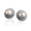 Lindon 925 Sterling Silver Synthetic Pearl Earrings Drop Earrings For Women Wedding Party Gifts