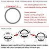 For Haval H1 H2 H3 H4 H5 F7X H6 H7 H9 GMW M4 M6 F7 F50 C50 2011-2023 Jolion Carbon Fiber Leather 38CM Car Steering Wheel Cover