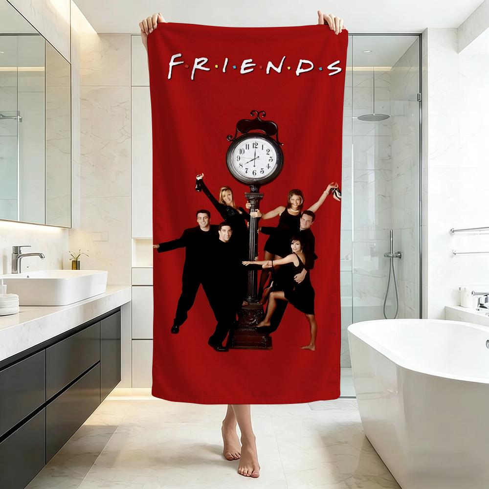Funny-FriendsS Towel Five-Star Hotel Quality Eco-Friendly Ultra Soft Thick Towels & Beach Towels
