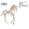 One-Piece 3D Print Ornament Printed Abstract Horse Statue, Minimalist Galloping Stallion Sculpture with Anti-Yellowing Decor Flowing