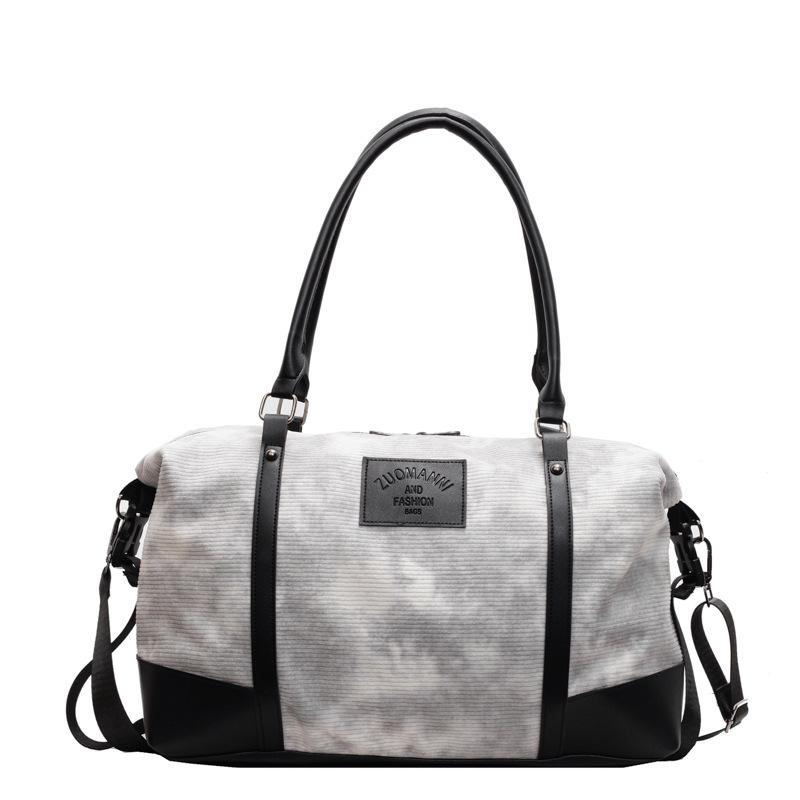 

Дорожная сумка для коротких расстояний, женская, спортивная, фитнес-сумка большой вместимости, мужская, дорожная, сумка для хранения вещей серый