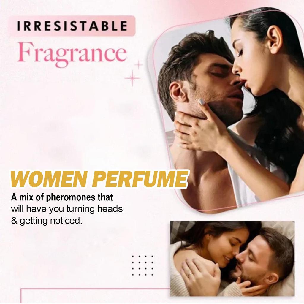 North Moon Women's Roll-On Perfume Feminine Charm Perfume Women's Long Lasting Fragrance Eau De Toilette Fresh and Elegant Ideal Valentine's Day Gift