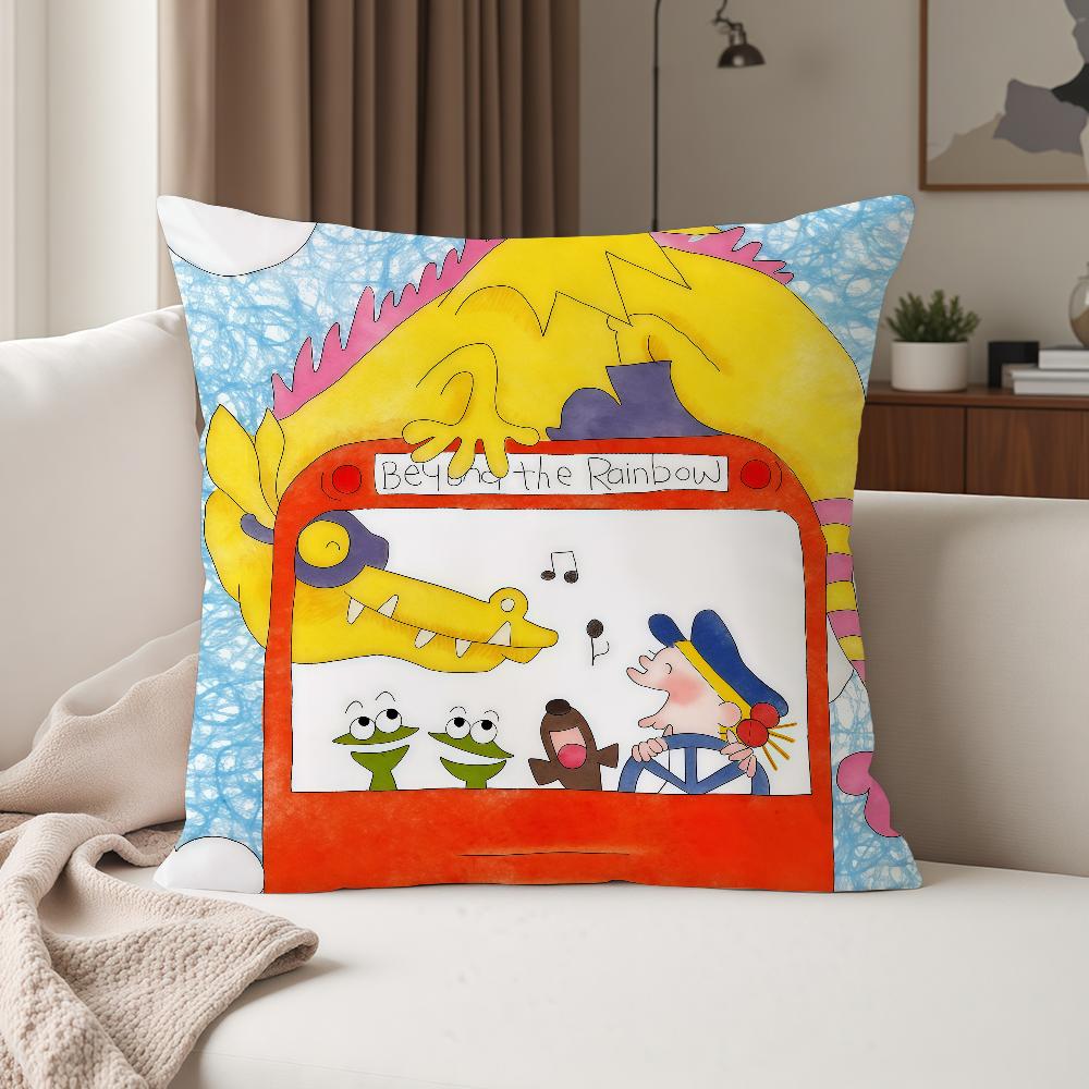 

Ccoco And WWondrous Gang Pillow Case Suitable For Bedrooms Living Rooms Cars Home Decoration 30cmx30cm